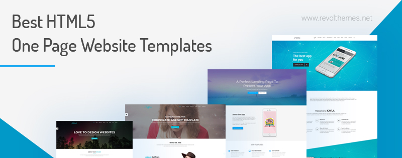 One page Website Templates